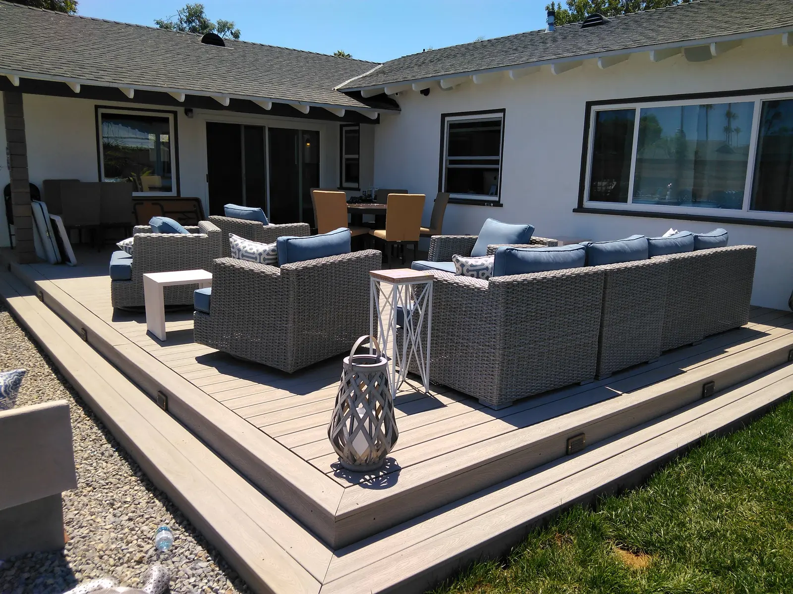 Outdoor Living Deck & Kitchen